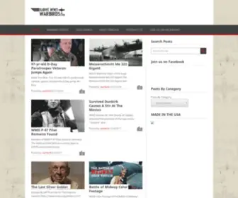 Iloveww2Warbirds.com(I Love WW2) Screenshot
