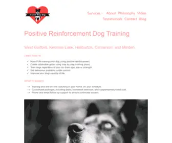 Iloveyourdog.ca(Positive Reinforcement Dog Training in Haliburton and Minden Ontario Canada) Screenshot