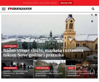 Ilovezrenjanin.com(Gradske Vesti Zrenjanin) Screenshot