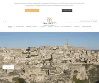 Ilpalazzottomatera.it(Il palazzotto matera) Screenshot