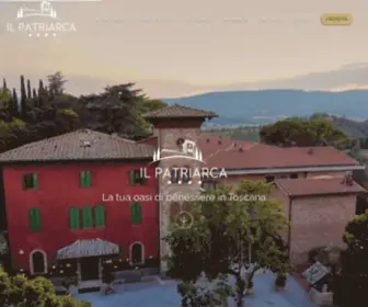 Ilpatriarca.it(Villa il Patriarca hotel 4 stelle) Screenshot