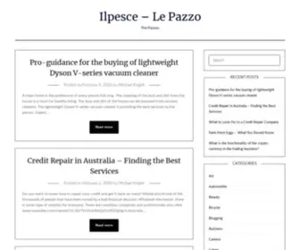 Ilpescepazzo.com(The Pazzos) Screenshot