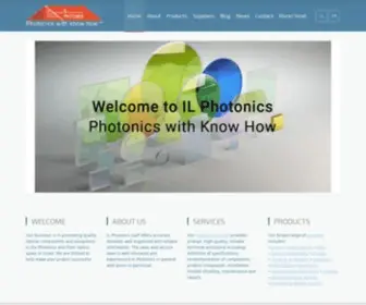 Ilphotonics.com(IL Photonics) Screenshot