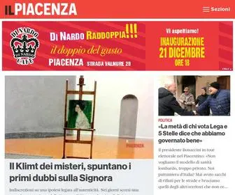 Ilpiacenza.it(IlPiacenza il quotidiano on line di Piacenza) Screenshot