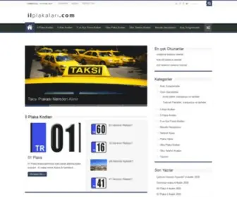 Ilplakalari.com(Plaka) Screenshot