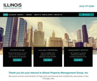 ILPMG.com(Illinois Property Management Group) Screenshot