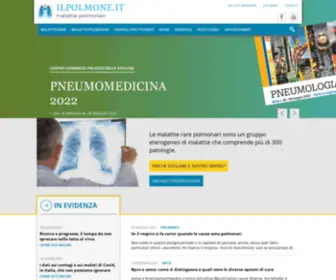 Ilpolmone.it(Malattie Polmonari e non solo) Screenshot