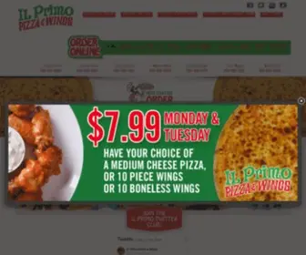 Ilprimopizza.com(IL Primo Pizza & Wings) Screenshot