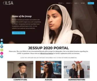 Ilsa.org(Home of the Jessup) Screenshot