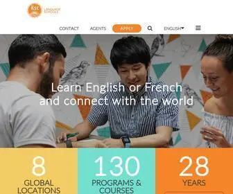 ILSC.com(ILSC Education Group offers courses and programs in 7 cities in 4 countries) Screenshot