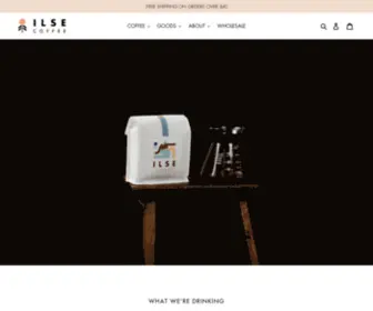 Ilsecoffee.com(ILSE Coffee) Screenshot