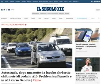 Ilsecoloxix.it(Il Secolo XIX) Screenshot