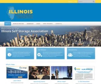 Ilselfstorage.org(Illinois Self Storage Association) Screenshot