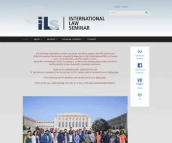 Ilsgeneva.ch(International Law Seminar) Screenshot