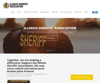 Ilsheriff.org(Illinois Sheriffs' Association) Screenshot