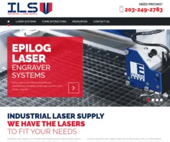 Ilslaser.com(Industrial Laser Supply) Screenshot