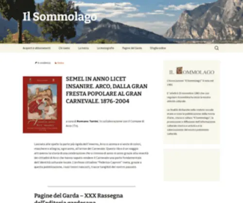 Ilsommolago.it(Il Sommolago) Screenshot