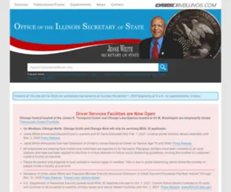 Ilsos.com(The Official Website for Illinois Secretary of State Jesse White) Screenshot