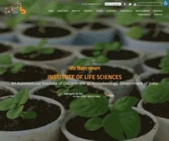 ILS.res.in(Institute of Life Sciences) Screenshot