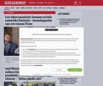 Iltasanomat.fi(Lue uutisia Suomesta ja maailmalta heti tuoreeltaan) Screenshot