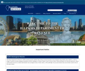 Iltax.com(Illinois Department of Revenue) Screenshot