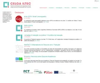 Iltec.pt(Instituto de Linguística Teórica e Computacional) Screenshot