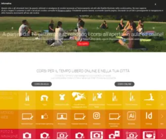 Iltemporitrovato.org(Il Tempo Ritrovato: Corsi per il Tempo Libero Online e nella Tua Città) Screenshot