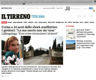 Iltirreno.it(Il Tirreno) Screenshot