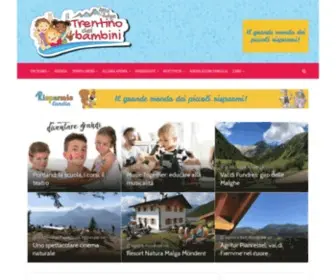 Iltrentinodeibambini.it(Il Trentino dei Bambini) Screenshot