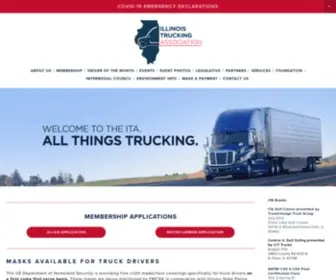 Iltrucking.org(Illinois Trucking Association) Screenshot