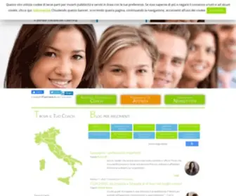 Iltuocoach.it(Il Portale Italiano del Coaching. Condividi esperienze) Screenshot