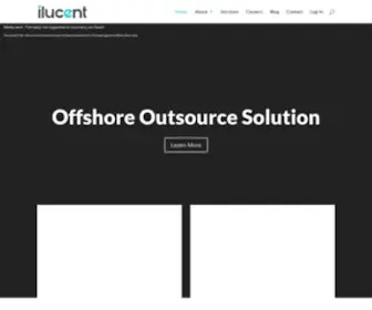 Ilucent.com(We are passionate about our business process outsourcing solutions) Screenshot