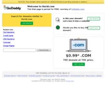 Ilucid.com(Web design) Screenshot