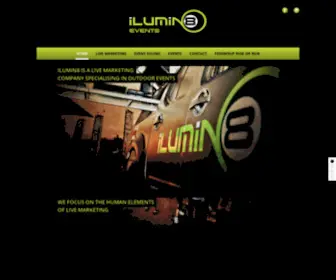 Ilumin8.co.za(Ilumin8 Events) Screenshot