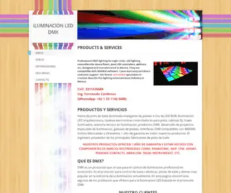 Iluminacion-DMX.com(ILUMINACION LED DMX) Screenshot