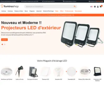 Iluminashop.fr(Les meilleurs prix en Downlight LED) Screenshot