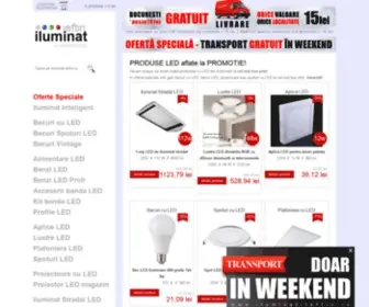 Iluminat-Ieftin.ro(Solutii de iluminat economic) Screenshot