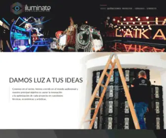 Iluminate.net(ILUMINATE S.L) Screenshot