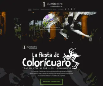 Ilumiteatro.com(Teatro con Alebrijes Iluminados) Screenshot