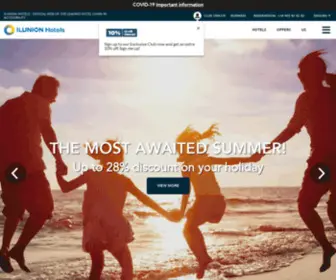 Ilunionhotels.co.uk(ILUNION Hotels) Screenshot
