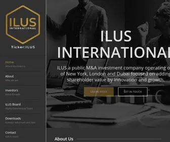 Ilus-Group.com(ILUS International) Screenshot