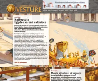 Ilustretavesture.lv(Sākumlapa) Screenshot