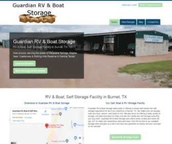 Iluvtexas.net(Guardian RV & Boat Storage) Screenshot