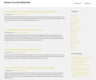 ILV-Bibliotheca.net(Wissen aus der Bibliothek) Screenshot