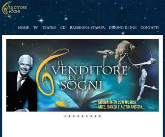 Ilvenditoredisogni.it(Il Venditore di Sogni) Screenshot