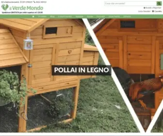 Ilverdemondo.it(Prodotti e Soluzioni per Animali domestici e da cortile) Screenshot