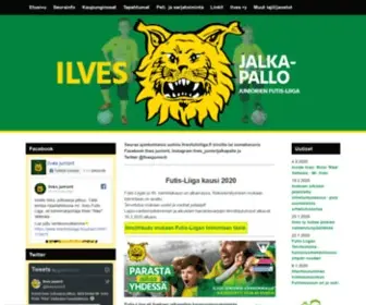 Ilvesfutisliiga.fi(Ilves ry JALKAPALLO) Screenshot