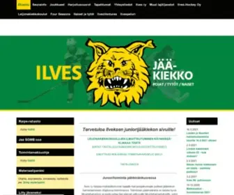 Ilvesjaakiekko.fi(Ilves Jääkiekko) Screenshot