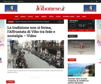 Ilvibonese.it(Il Vibonese) Screenshot