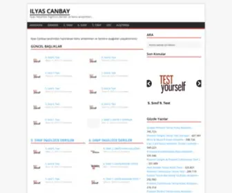 Ilyascanbay.com(Ngilizce Ders ve) Screenshot